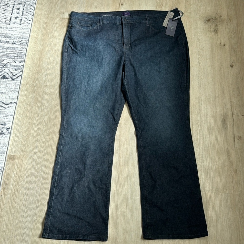 NWT NYDJ Barbara Bootcut dark wash jeans - Picture 2 of 5